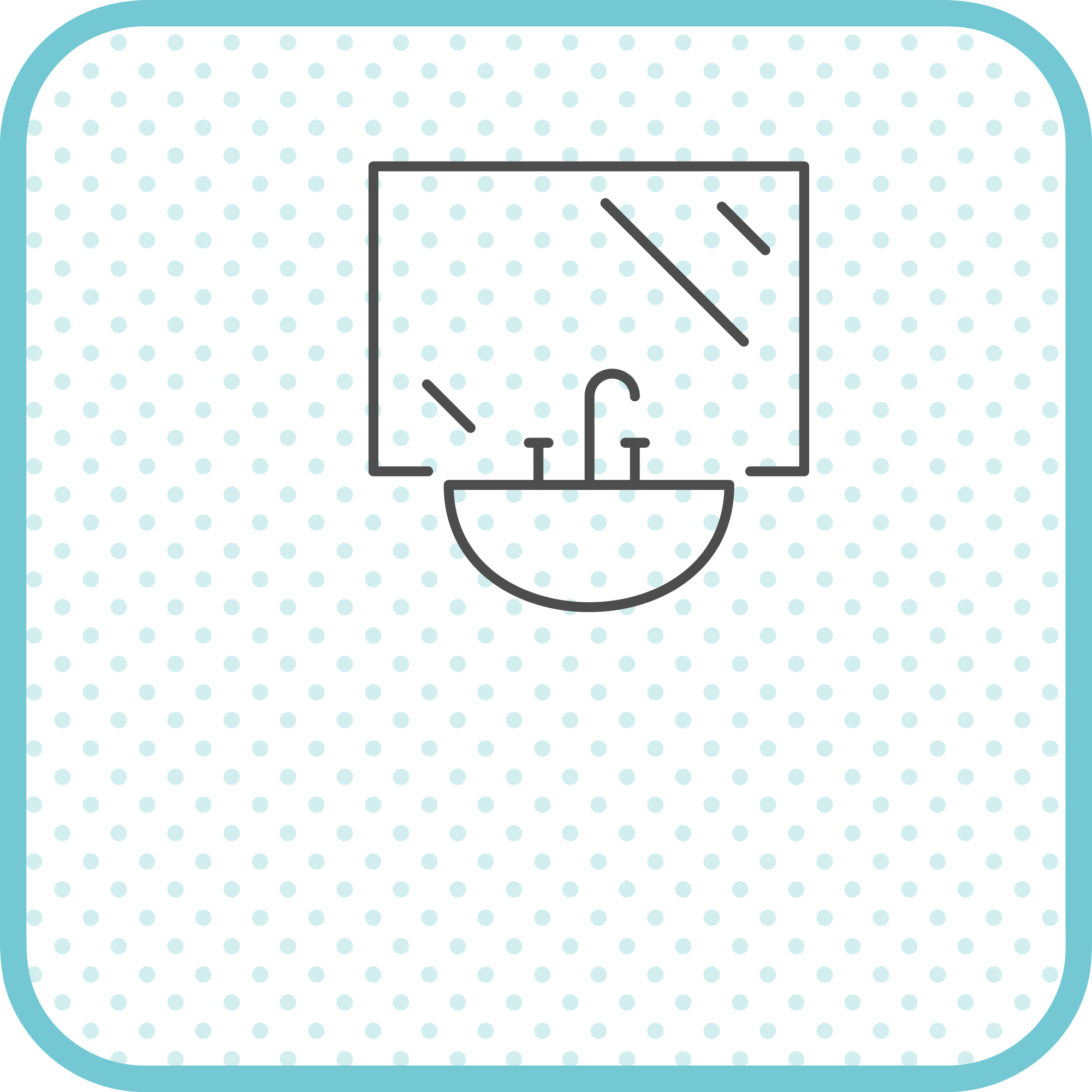 パウダールーム男女別々に完備