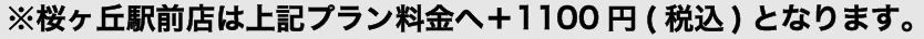 桜ヶ丘プラス1000円